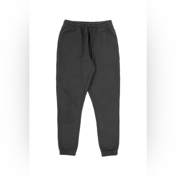 YoungLa 245 Autograph Jogger Athletic Gym Sweatpants Dark Grey - Picture 1 of 10